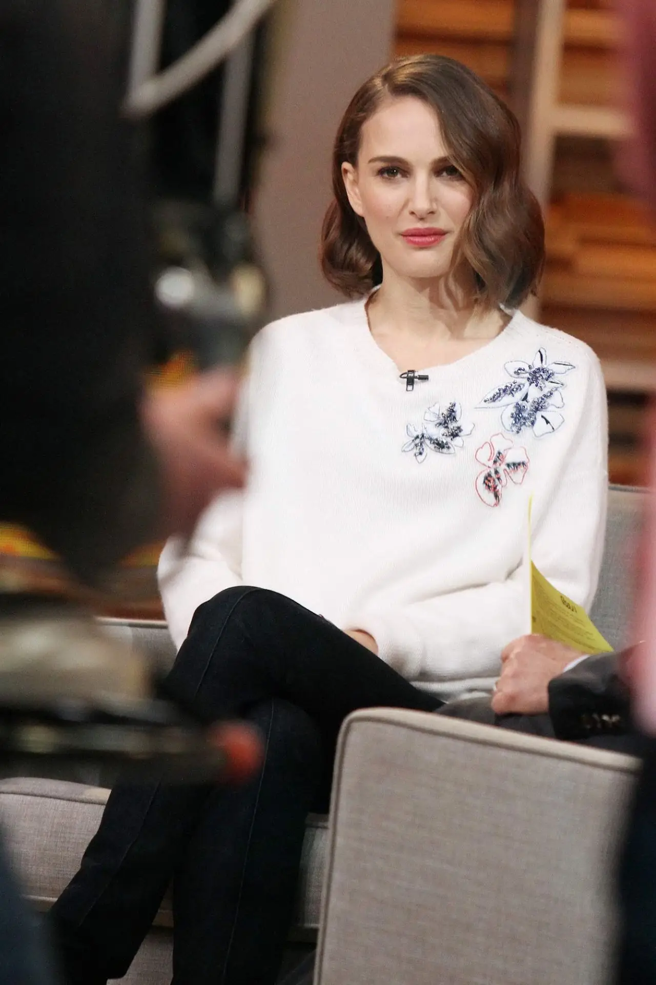 Natalie Portman Stills at Good Morning America January 20160